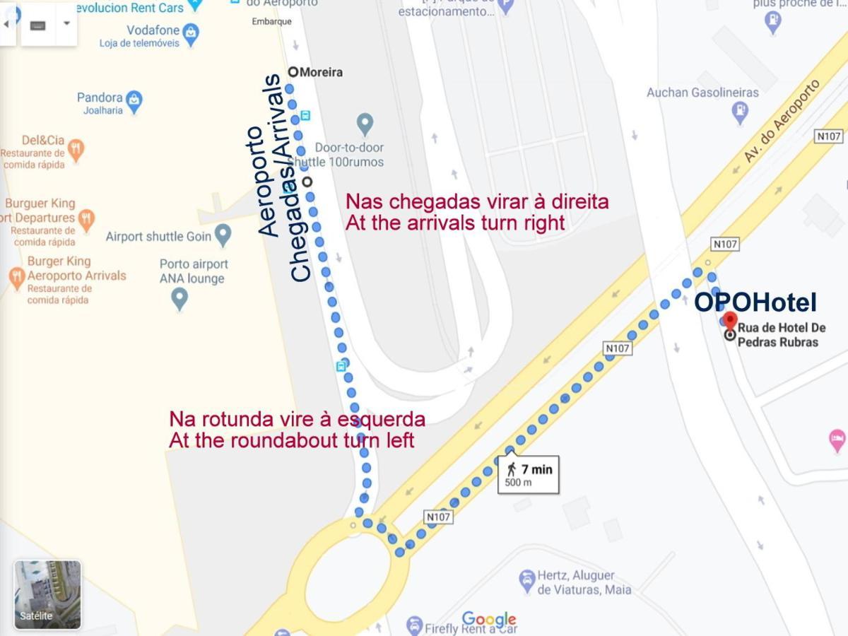 Opohotel Porto Aeroporto Maía Екстериор снимка